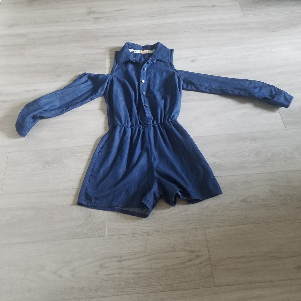 Takara Denim Romper